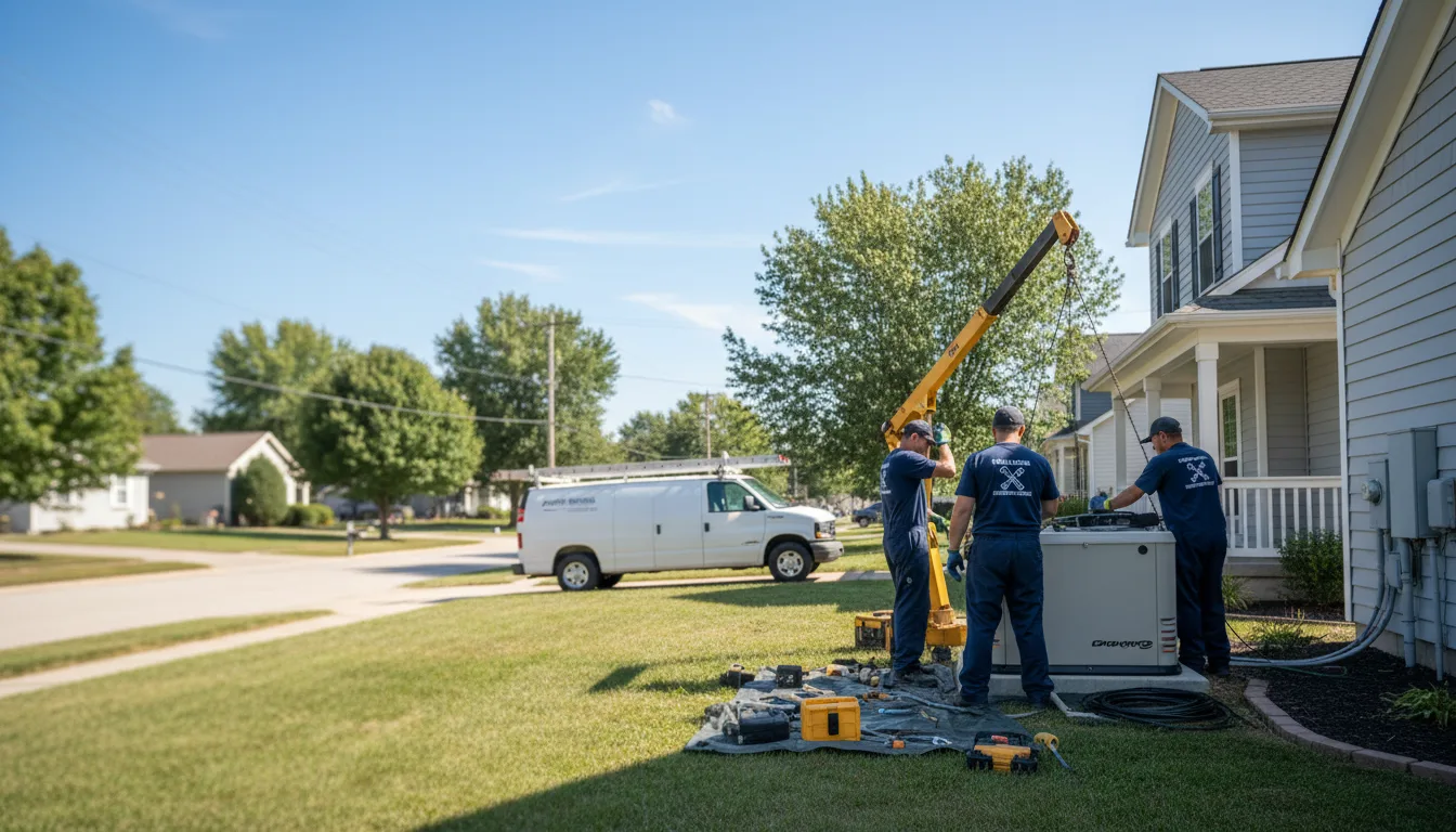 Generator Installation in Oil Trough, AR near me
